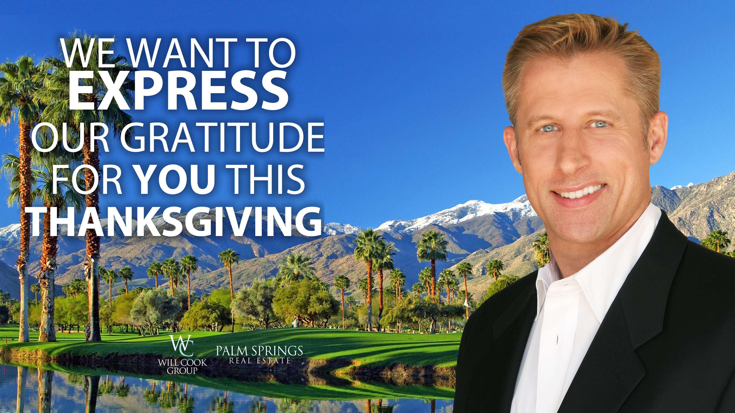 We Want to Express Our Gratitude for You This Thanksgiving